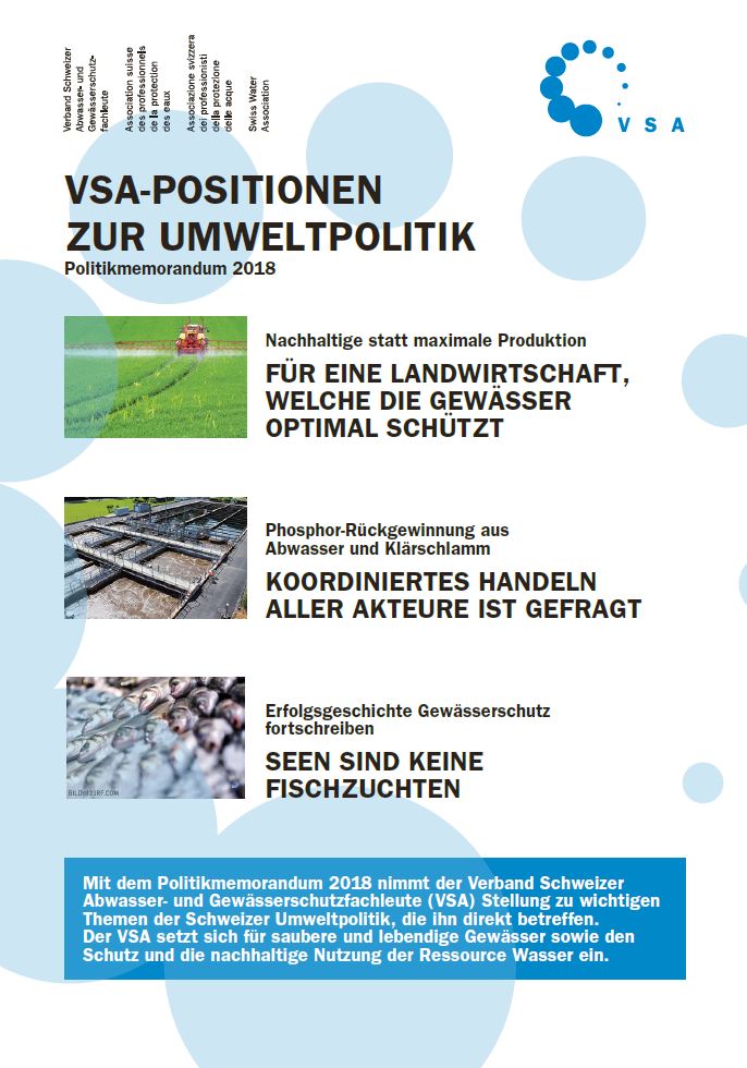 VSA Positionen zur Umweltpolitik.