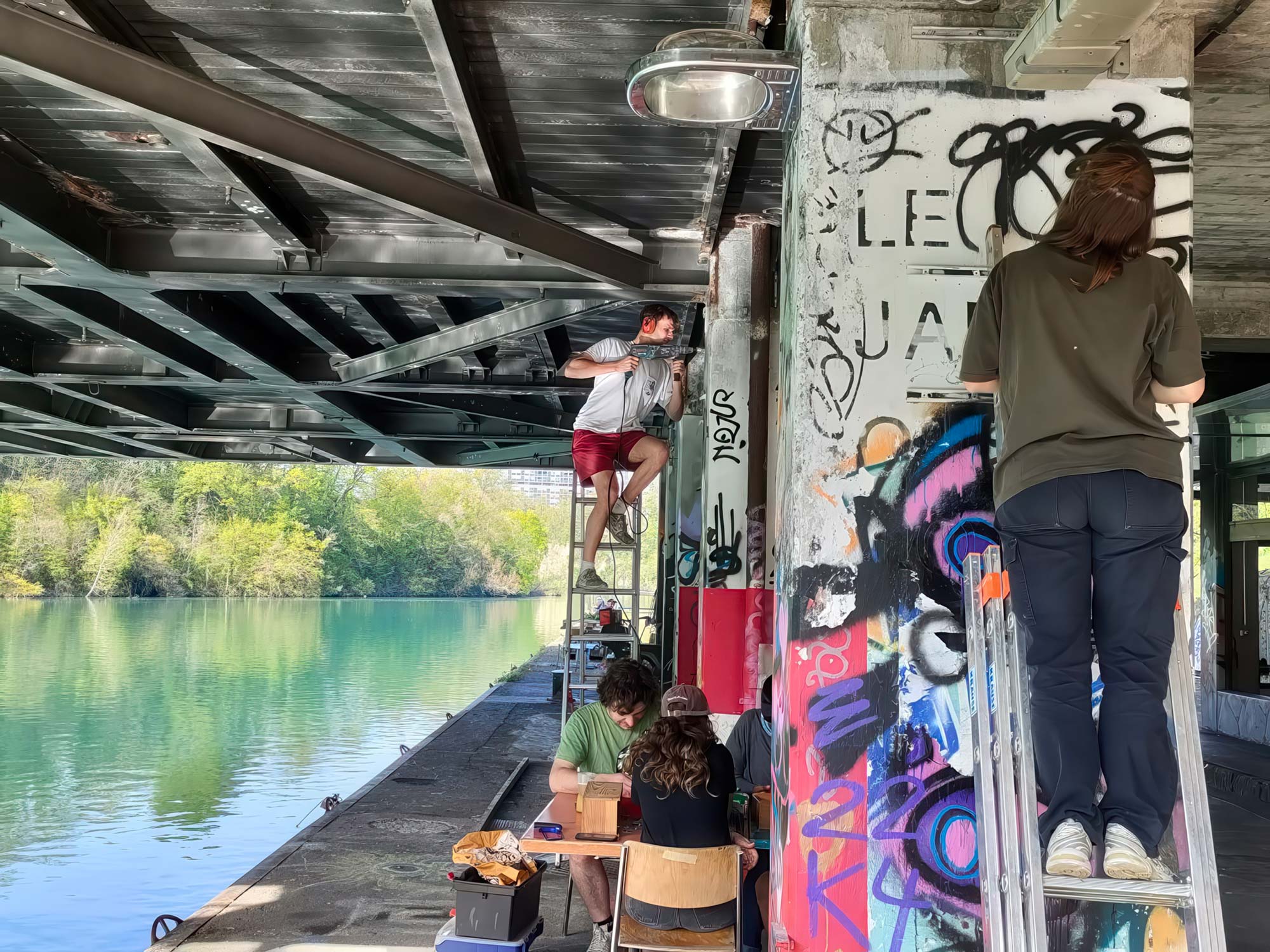 Arbeiten im Porteous