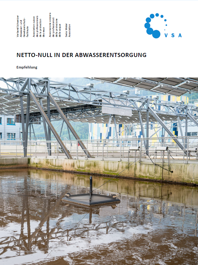 Empfehlung: Netto-Null in der Abwasserentsorgung